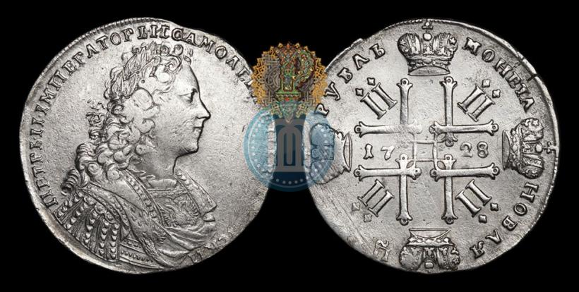 Picture 1 rouble 1728 year  "Type of 1728"