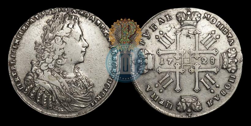 Picture 1 rouble 1728 year  "Type of 1728"