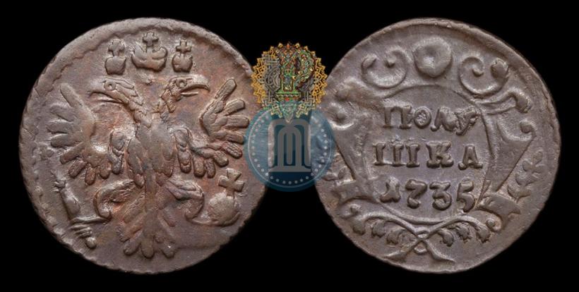Picture Polushka 1735 year  