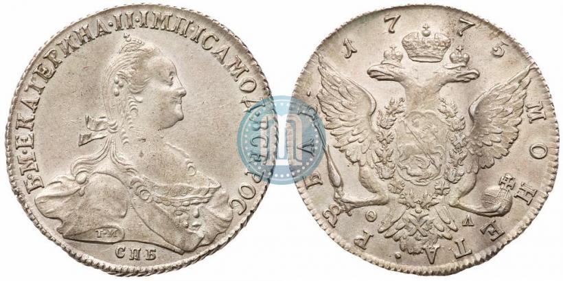 Picture 1 rouble 1775 year СПБ-ФЛ 