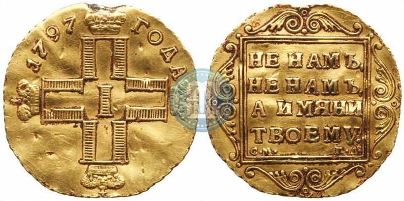 Picture 1 ducat 1797 year СМ-ГЛ 