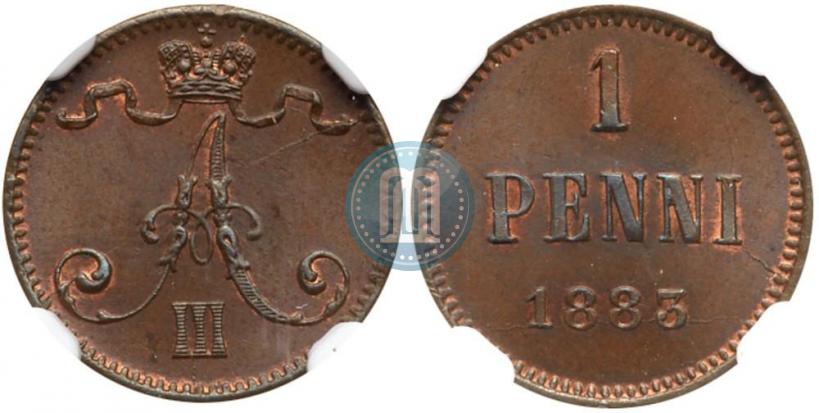Picture 1 penni 1883 year  