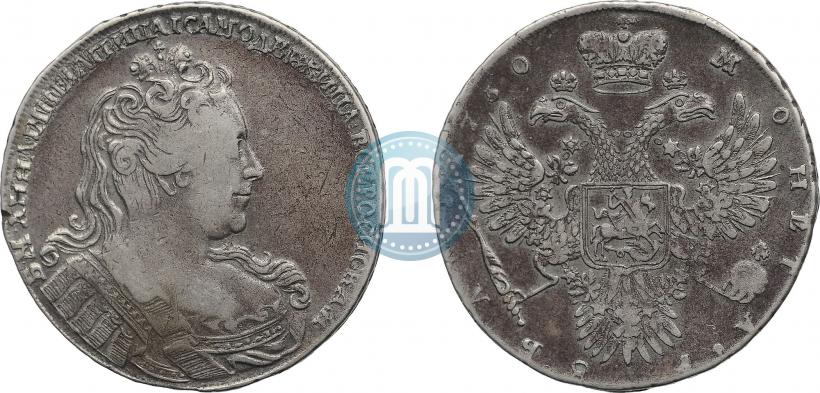 Picture 1 rouble 1730 year  