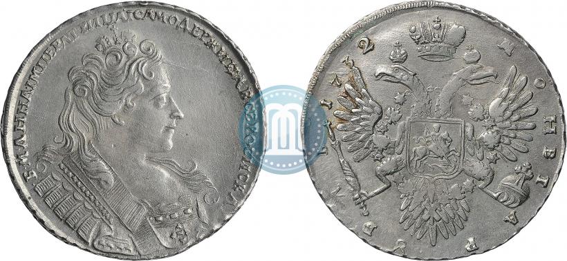 Picture 1 rouble 1732 year  
