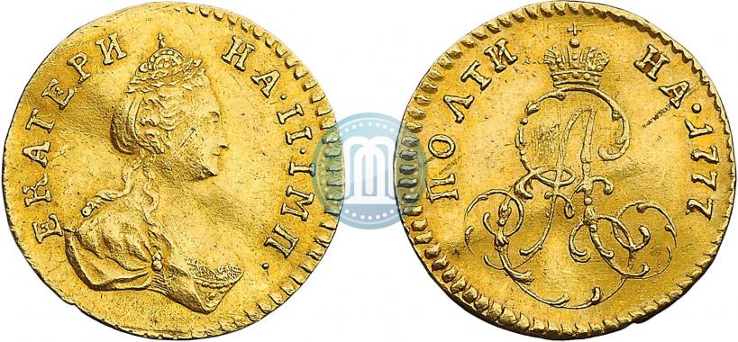 Фото Полтина 1777 года  