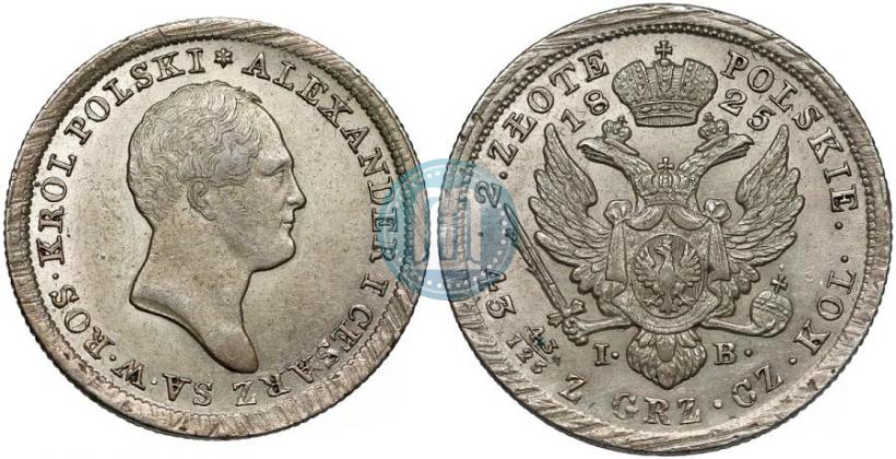 Picture 2 złote 1825 year IB 
