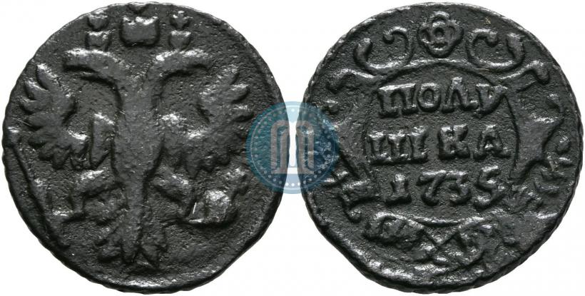 Picture Polushka 1735 year  