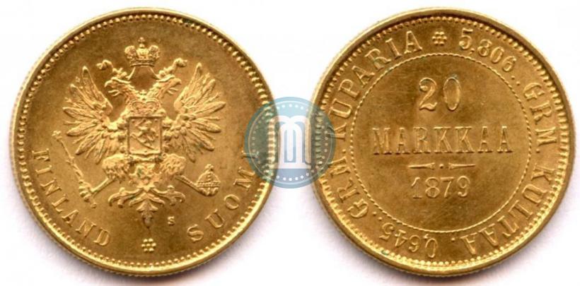 Фото 20 марок 1879 года S 