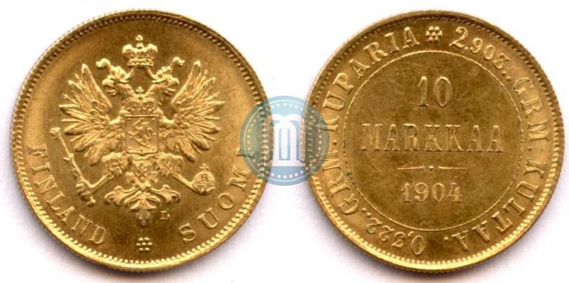 Picture 10 markkaa 1904 year L 