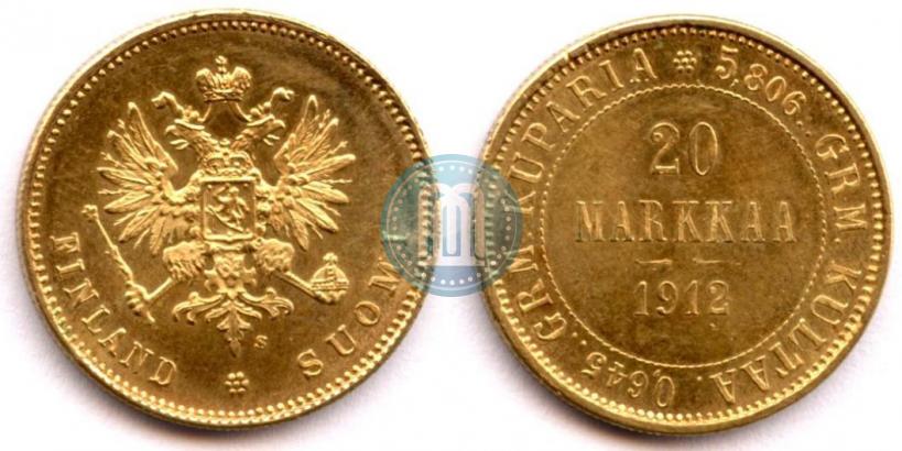Picture 20 markkaa 1912 year S 