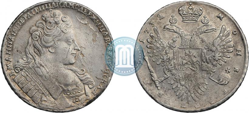 Фото 1 рубль 1732 года  