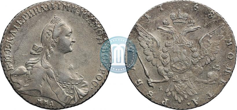 Picture 1 rouble 1768 year ММД-EI 