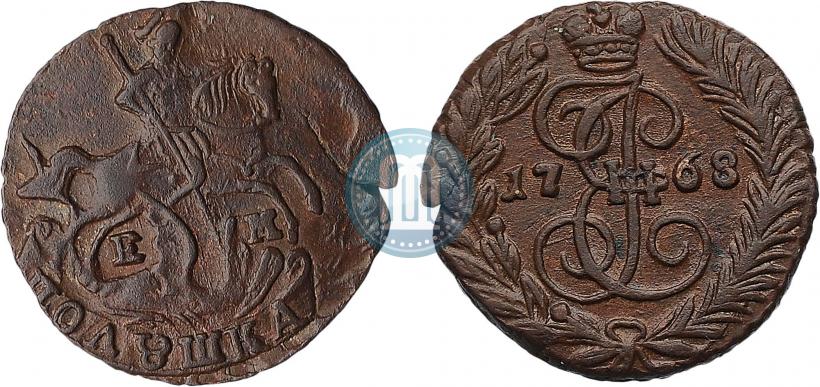 Фото Полушка 1768 года ЕМ 