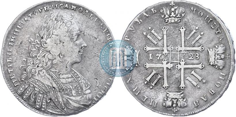 Picture 1 rouble 1728 year  "Type of 1728"