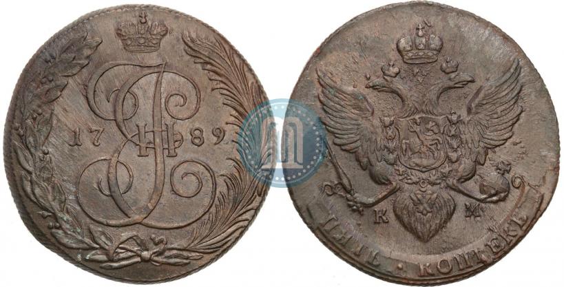 Picture 5 kopecks 1789 year КМ 