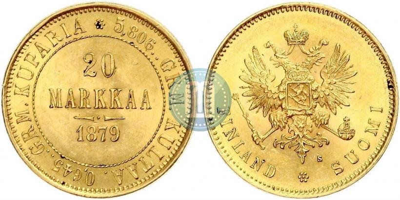 Фото 20 марок 1879 года S 