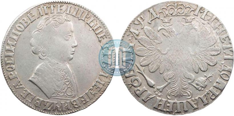 Picture 1 rouble 1704 year  