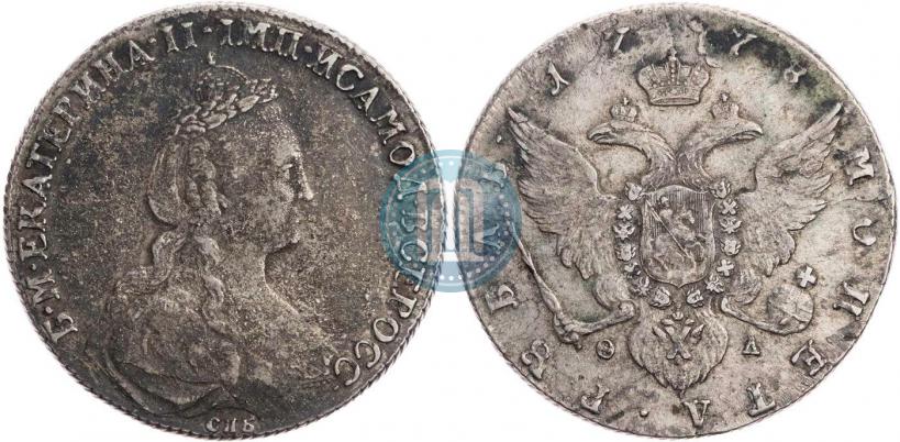 Picture 1 rouble 1778 year СПБ-ФЛ 