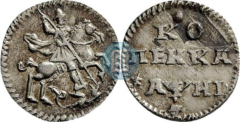 Picture 1 kopeck 1718 year L 