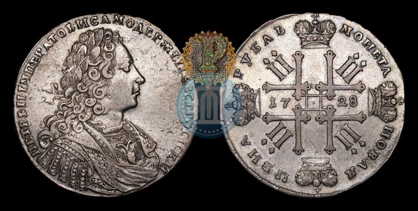 Picture 1 rouble 1728 year  "Type of 1728"