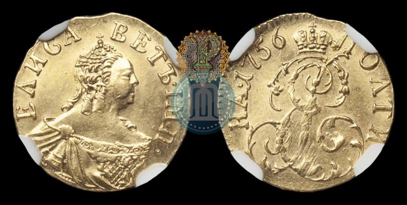 Picture Poltina 1756 year  