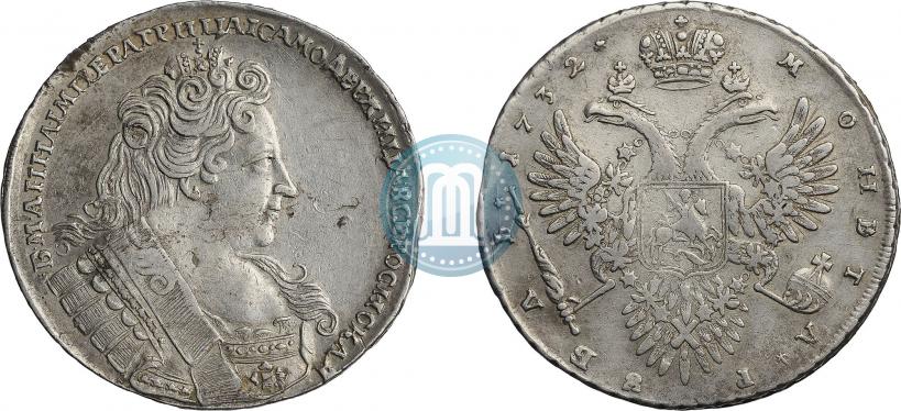 Фото 1 рубль 1732 года  