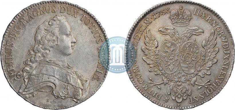Picture Thaler 1753 year P "Albertusthaler"