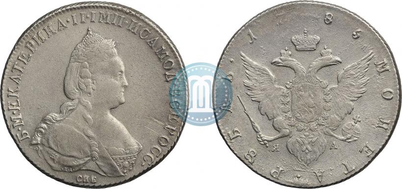 Picture 1 rouble 1785 year СПБ-ЯА 