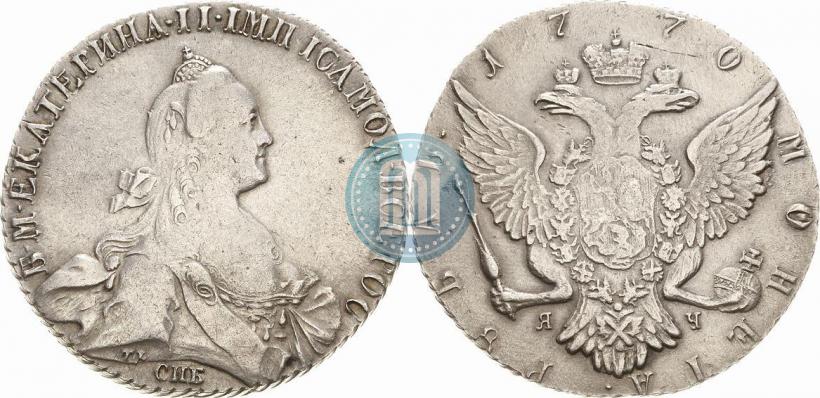 Picture 1 rouble 1774 year СПБ-ФЛ 