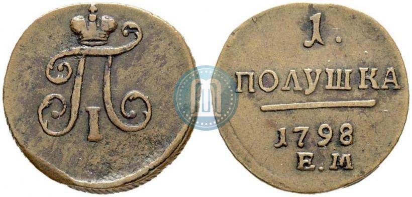 Picture Polushka 1798 year ЕМ 