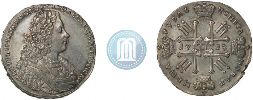 Picture 1 rouble 1728 year  "Type of 1728"