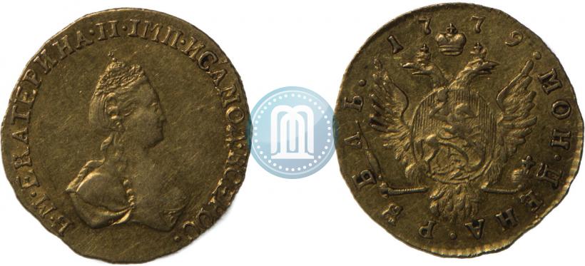 Picture 1 rouble 1779 year  