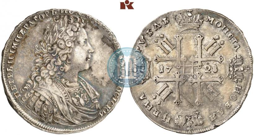 Picture 1 rouble 1728 year  "Type of 1728"
