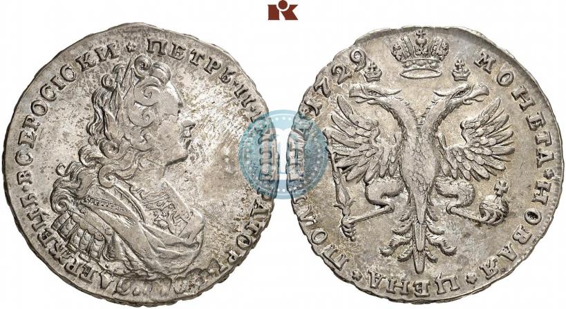 Picture Poltina 1729 year  