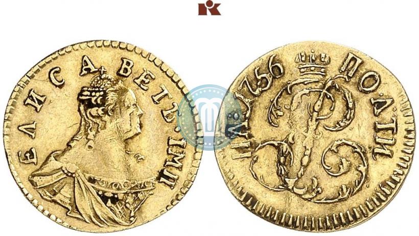 Picture Poltina 1756 year  