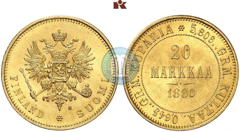 Фото 20 марок 1880 года S 