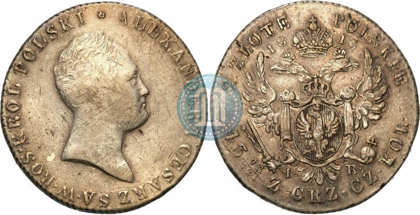Picture 2 złote 1816 year IB 