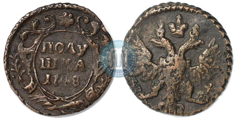 Picture Polushka 1748 year  