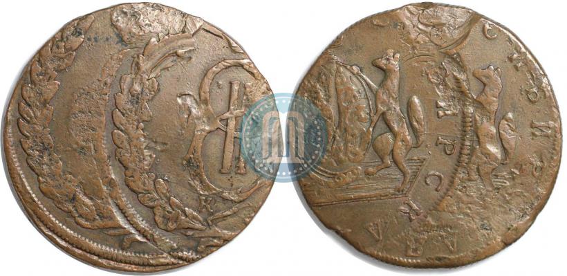Picture 10 kopecks 1773 year КМ 