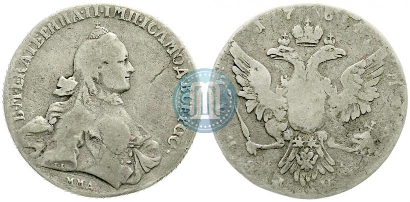 Picture 1 rouble 1764 year ММД-EI 