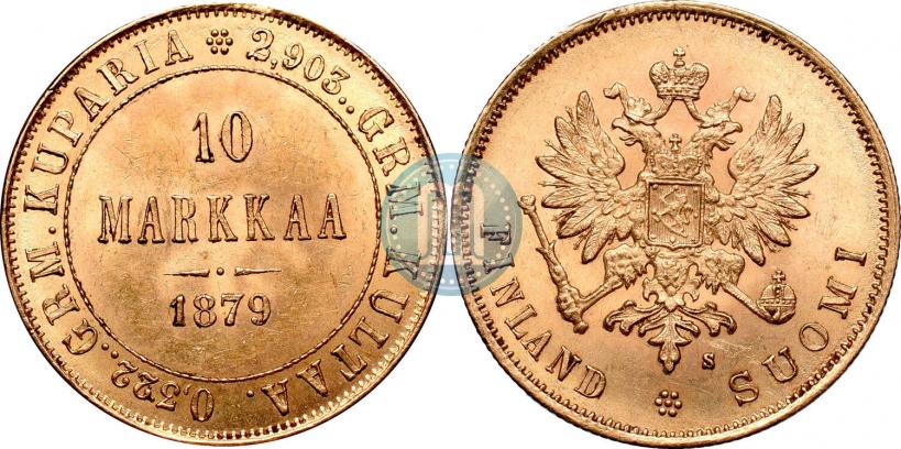 Фото 10 марок 1879 года S 
