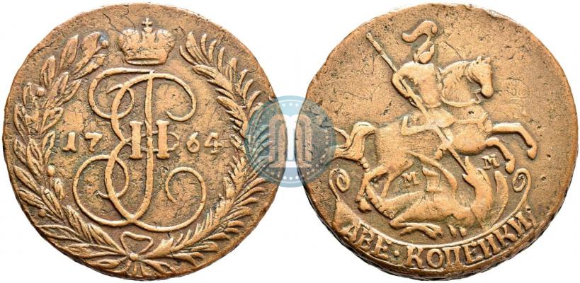 Picture 2 kopecks 1764 year ММ 