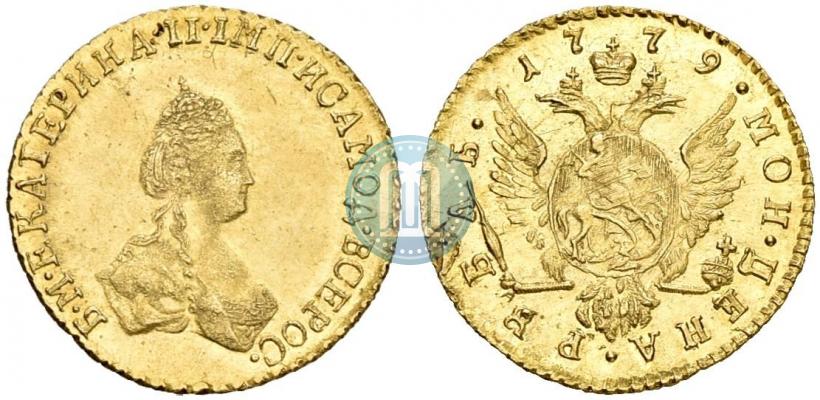 Фото 1 рубль 1779 года  