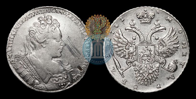 Фото 1 рубль 1731 года  