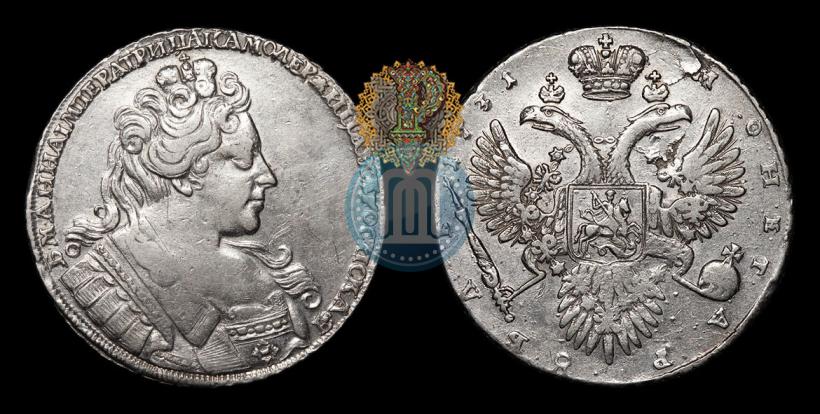 Picture 1 rouble 1731 year  