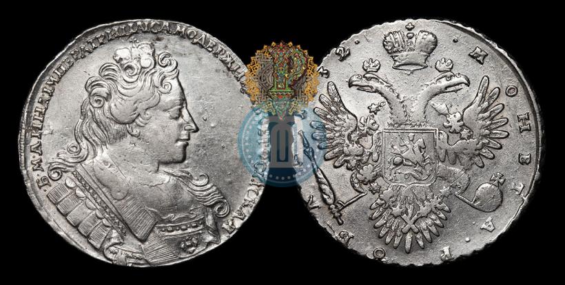 Picture 1 rouble 1732 year  