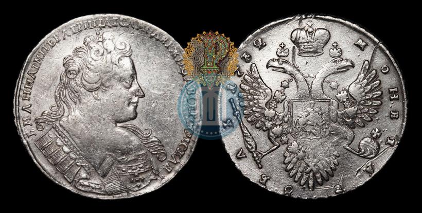 Picture 1 rouble 1732 year  