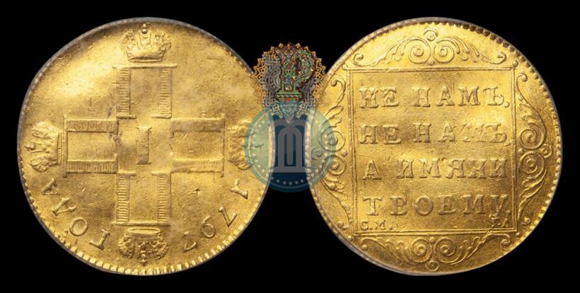 Picture 1 ducat 1797 year СМ-ГЛ 