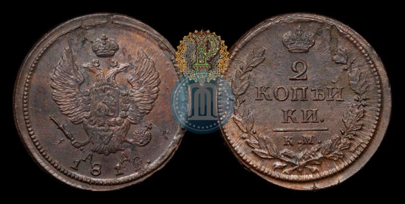 Picture 2 kopecks 1819 year КМ-АД 