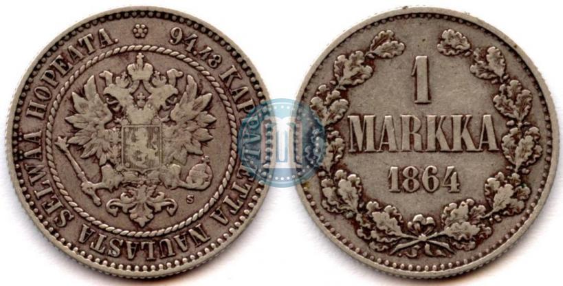 Фото 1 марка 1864 года S 